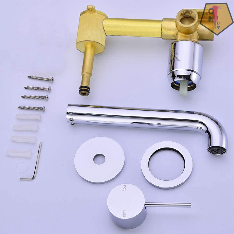 GN109 Wall Mounted Faucet Singlehandle Bathroom Faucet Wayfair